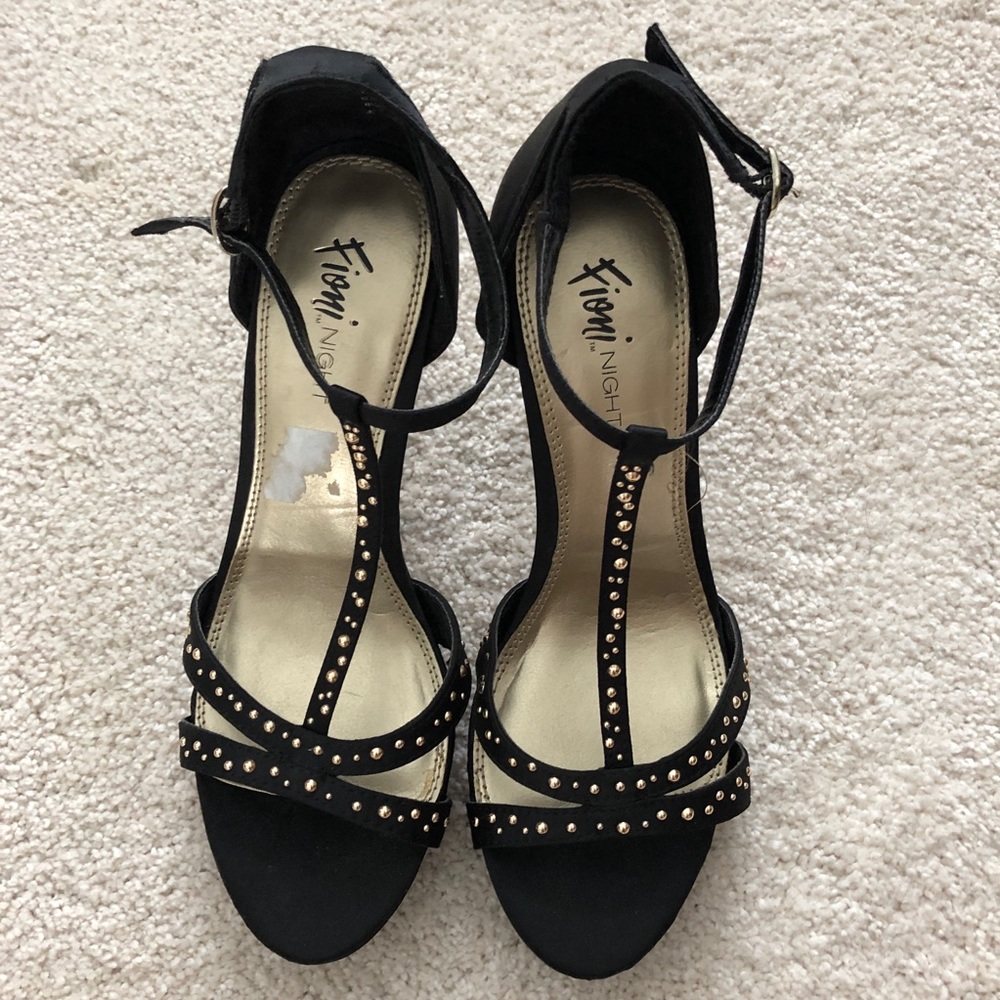 Fiomi Night Black Heel